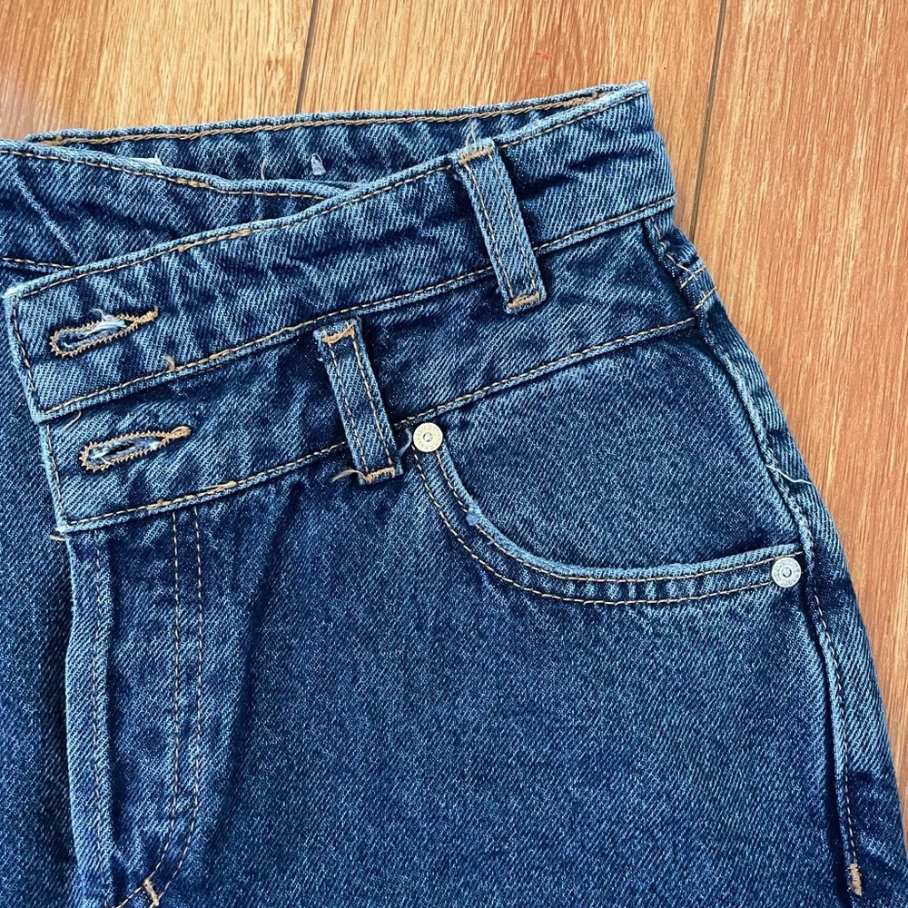 MNG Denim Blue Straight Leg Women's Jeans - Picture 7 of 10